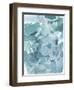 Soft Teal I-Christina Long-Framed Art Print