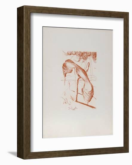 Soft Telephone-Salvador Dalí-Framed Collectable Print