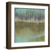 Soft Treeline on the Horizon I-Jennifer Goldberger-Framed Art Print