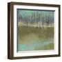 Soft Treeline on the Horizon I-Jennifer Goldberger-Framed Art Print