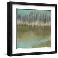 Soft Treeline on the Horizon I-Jennifer Goldberger-Framed Art Print