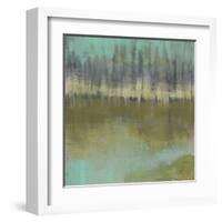 Soft Treeline on the Horizon I-Jennifer Goldberger-Framed Art Print