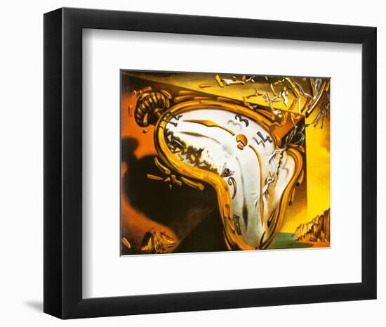 Soft Watch at the Moment of First Explosion, c.1954-Salvador Dalí-Framed Art Print