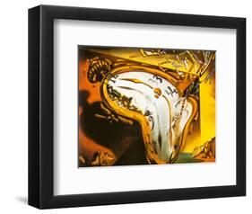 Soft Watch at the Moment of First Explosion, c.1954-Salvador Dalí-Framed Art Print