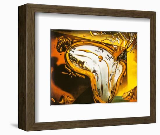 Soft Watch at the Moment of First Explosion, c.1954-Salvador Dalí-Framed Art Print