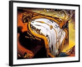 Soft Watch at the Moment of First Explosion, c.1954-Salvador Dalí-Framed Art Print