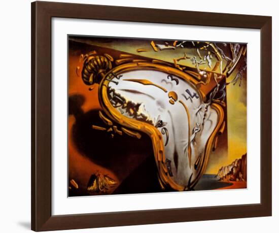 Soft Watch at the Moment of First Explosion, c.1954-Salvador Dalí-Framed Art Print