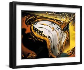 Soft Watch at the Moment of First Explosion, c.1954-Salvador Dalí-Framed Art Print