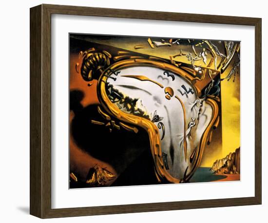 Soft Watch at the Moment of First Explosion, c.1954-Salvador Dalí-Framed Art Print