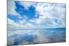 Soft Wave of the Sea on the Sandy Beach-idizimage-Mounted Photographic Print