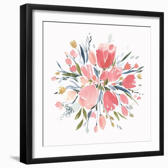 Softhearted II-Isabelle Z-Framed Art Print