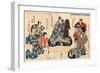 Soga No Taimen-Utagawa Kuniyoshi-Framed Giclee Print