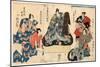 Soga No Taimen-Utagawa Kuniyoshi-Mounted Giclee Print