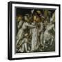 Sogenannte Graue Passion:Gefangennahme Christi, um 1495-Hans Holbein the Younger-Framed Giclee Print