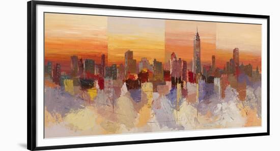 Sognando New York-Luigi Florio-Framed Art Print