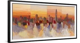 Sognando New York-Luigi Florio-Framed Art Print