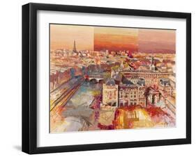 Sognando Parigi-Luigi Florio-Framed Art Print