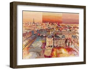 Sognando Parigi-Luigi Florio-Framed Art Print