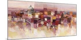 Sognando Roma-Luigi Florio-Mounted Art Print