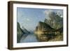 Sogne Fjord, Norway-Adelsteen Normann-Framed Giclee Print