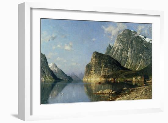 Sogne Fjord, Norway-Adelsteen Normann-Framed Giclee Print