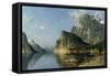 Sogne Fjord, Norway-Adelsteen Normann-Framed Stretched Canvas