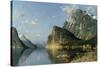 Sogne Fjord, Norway-Adelsteen Normann-Stretched Canvas