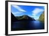 Sognefjorden. Kayaking in the Naeroyfjord.-Stefano Amantini-Framed Photographic Print