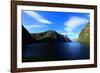 Sognefjorden. Kayaking in the Naeroyfjord.-Stefano Amantini-Framed Photographic Print