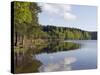 Sognsvann Lake, Oslo, Norway, Scandinavia, Europe-Christian Kober-Stretched Canvas