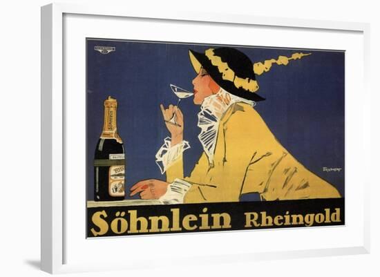 Sohnlein Rheingold-Fritz Rumpf-Framed Art Print