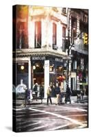 Soho Cafe-Philippe Hugonnard-Stretched Canvas