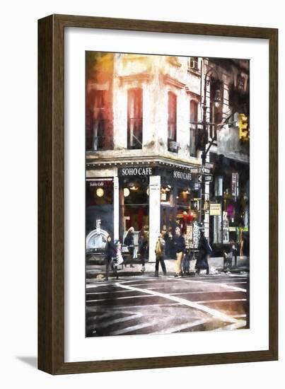 Soho Cafe-Philippe Hugonnard-Framed Giclee Print