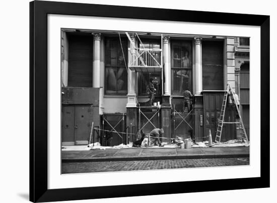 Soho Construction-Evan Morris Cohen-Framed Photographic Print