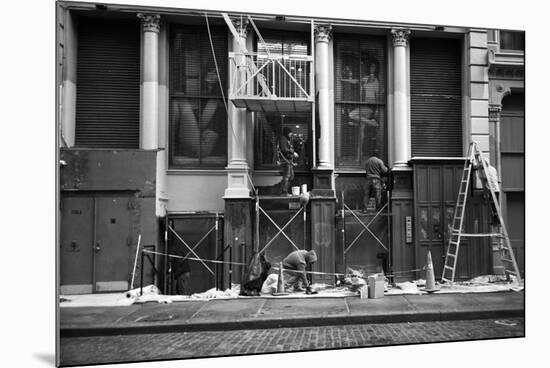 Soho Construction-Evan Morris Cohen-Mounted Photographic Print