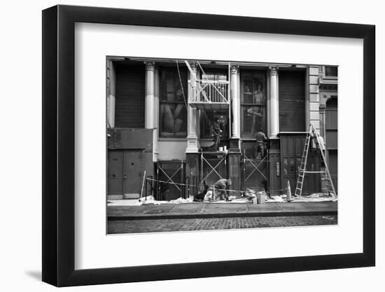 Soho Construction-Evan Morris Cohen-Framed Premium Photographic Print