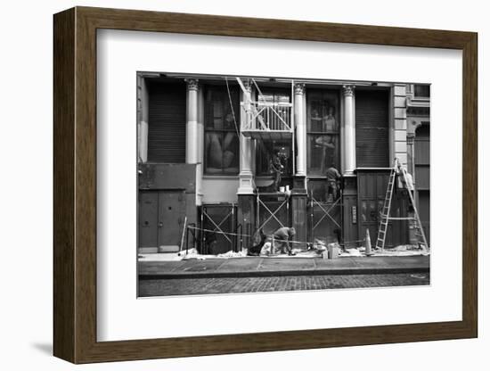 Soho Construction-Evan Morris Cohen-Framed Photographic Print