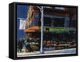 Soho Corner-Patti Mollica-Framed Stretched Canvas