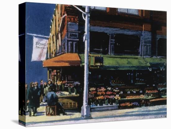 Soho Corner-Patti Mollica-Stretched Canvas