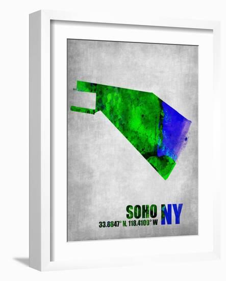 Soho New York-NaxArt-Framed Art Print