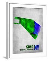 Soho New York-NaxArt-Framed Art Print