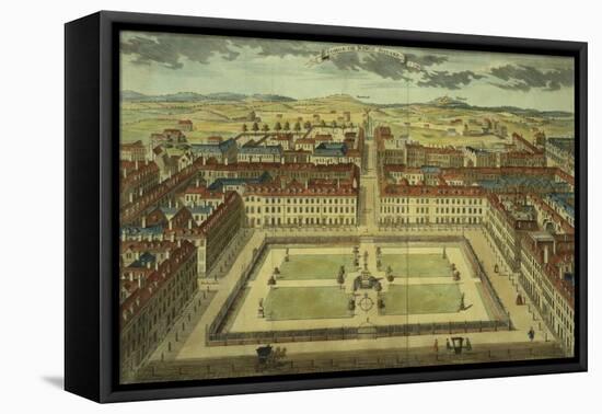 Soho or King's Square, for "Stow's Survey of London," Published 1754-Sutton Nicholls-Framed Stretched Canvas