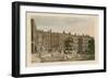 Soho Square, Looking West-null-Framed Giclee Print