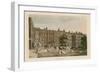 Soho Square, Looking West-null-Framed Giclee Print