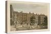 Soho Square, Looking West-null-Stretched Canvas