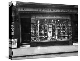 Soho Wine Shop-null-Stretched Canvas