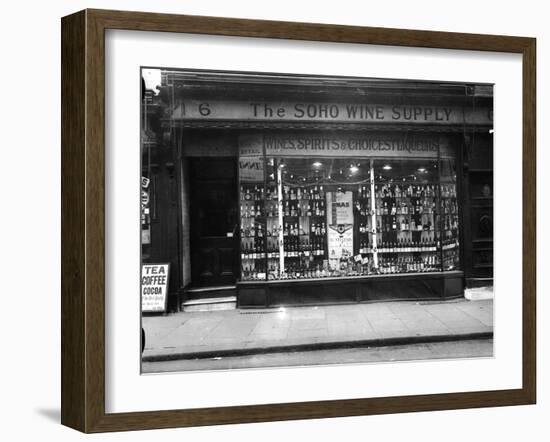 Soho Wine Shop-null-Framed Photographic Print