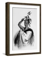 Soi-En-Ga-Rah-Ta, or King Hendrick, 1857-null-Framed Giclee Print