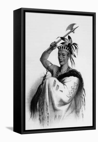 Soi-En-Ga-Rah-Ta, or King Hendrick, 1857-null-Framed Stretched Canvas