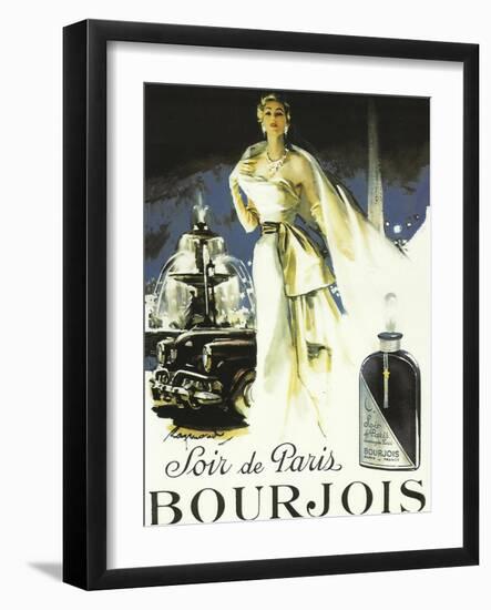 Soir de Paris-null-Framed Giclee Print